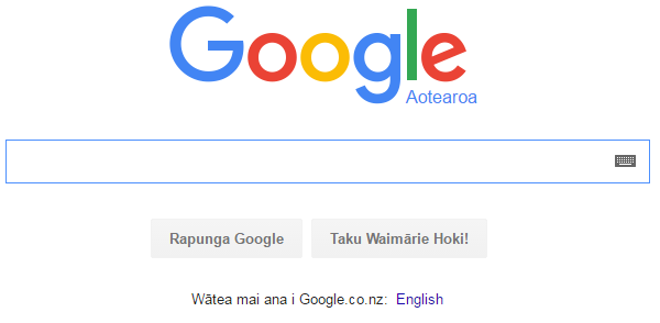 Google Māori launches