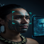 Maori man being analysed with FRT